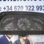 010100000022/ Instrument tachymètre de cluster Tata Sumo