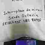 220 1Z1867435 1Z1 867 435 / Interrupteurs de miroir / Skoda Octavia