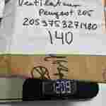140 9753271480 / Ventilateur moteur soufflante chauffage / Peugeot 205